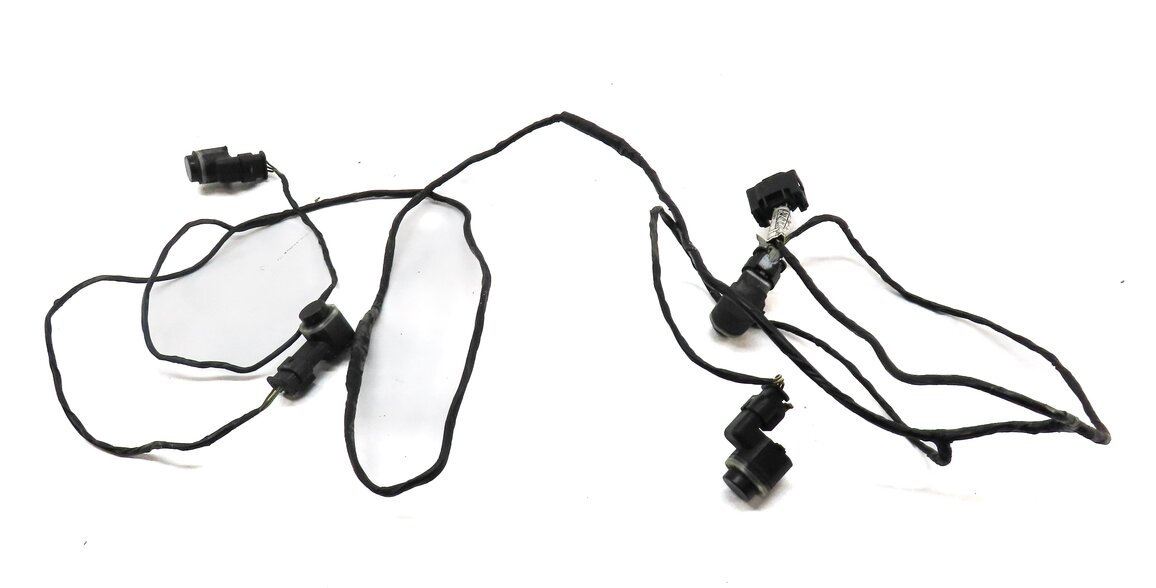 Thumbnail 3: 2012 BMW X5 (E70) FRONT PARK ASSIST PDC SENSOR SET4 (OYSTER) w/ WIRING HARNESS