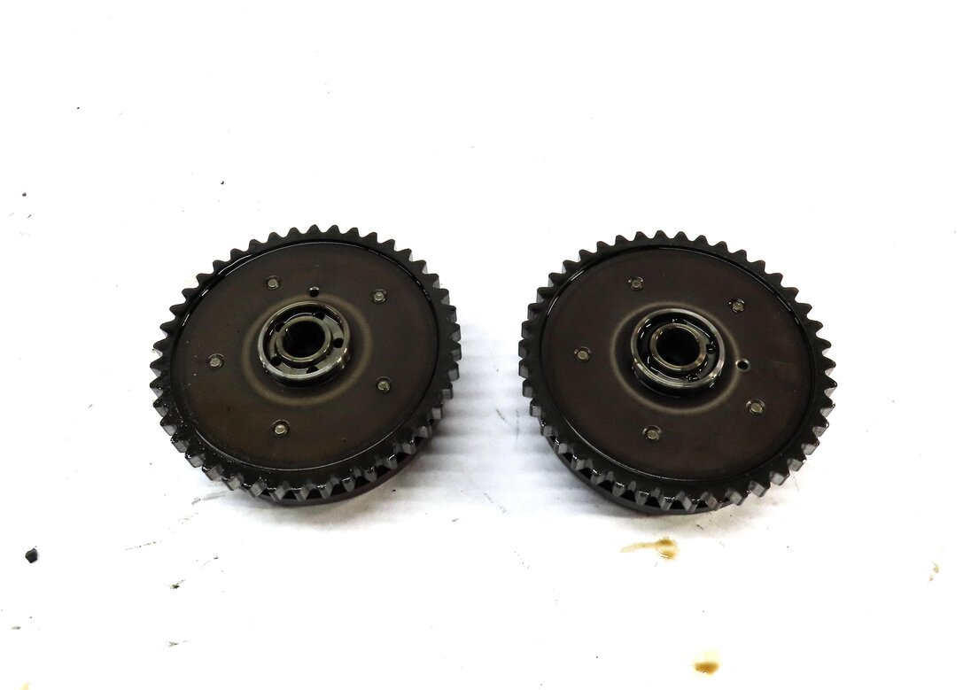 Thumbnail 5: 2012 BMW X5 E70 4.4L N63 RIGHT CYLINDER HEAD INTAKE & EXHAUST TIMING GEAR SET 2