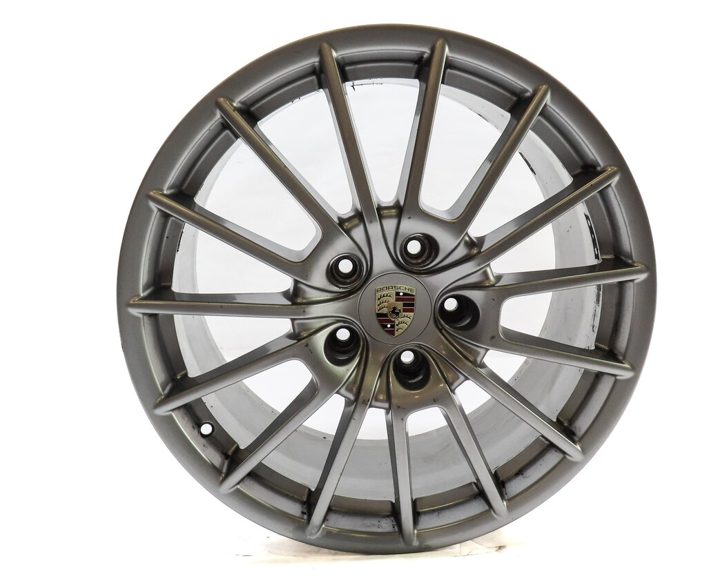 Thumbnail 2: 2010-2016 PORSCHE PANAMERA (970 G1) 20x11.5 ALUMINUM 15-SPOKE REAR WHEEL RIM