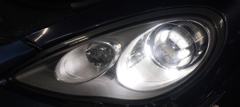 Thumbnail 2: 10-16 PORSCHE PANAMERA (970 G1) TURBO LEFT XENON HID AFS HEADLIGHT LIGHT LAMP