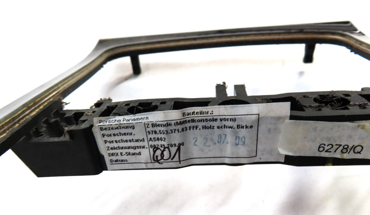 Thumbnail 18: 2010 PORSCHE PANAMERA (970) INTERIOR WOOD TRIM PANEL SET (WOOD BIRCH ANTHRACITE)