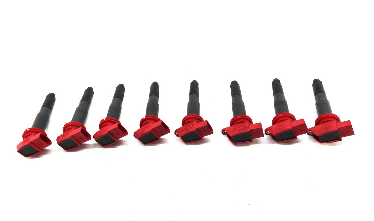 Thumbnail 2: 2010-2018 PORSCHE CAYENNE PANAMERA (958 970) 4.8L V8 ENGINE - IGNITION COIL SET