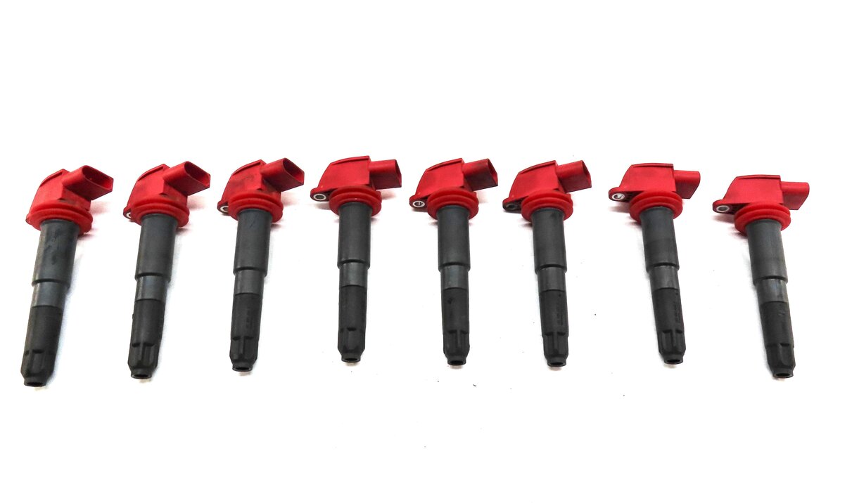 Thumbnail 3: 2010-2018 PORSCHE CAYENNE PANAMERA (958 970) 4.8L V8 ENGINE - IGNITION COIL SET