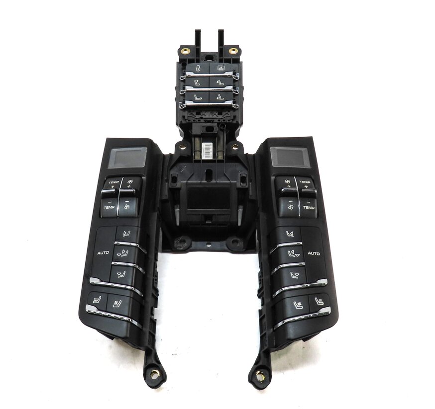 Thumbnail 2: 10-16 PORSCHE CAYENNE (970 G1) REAR 4 ZONE HEATER AC TEMPERATURE CLIMATE CONTROL