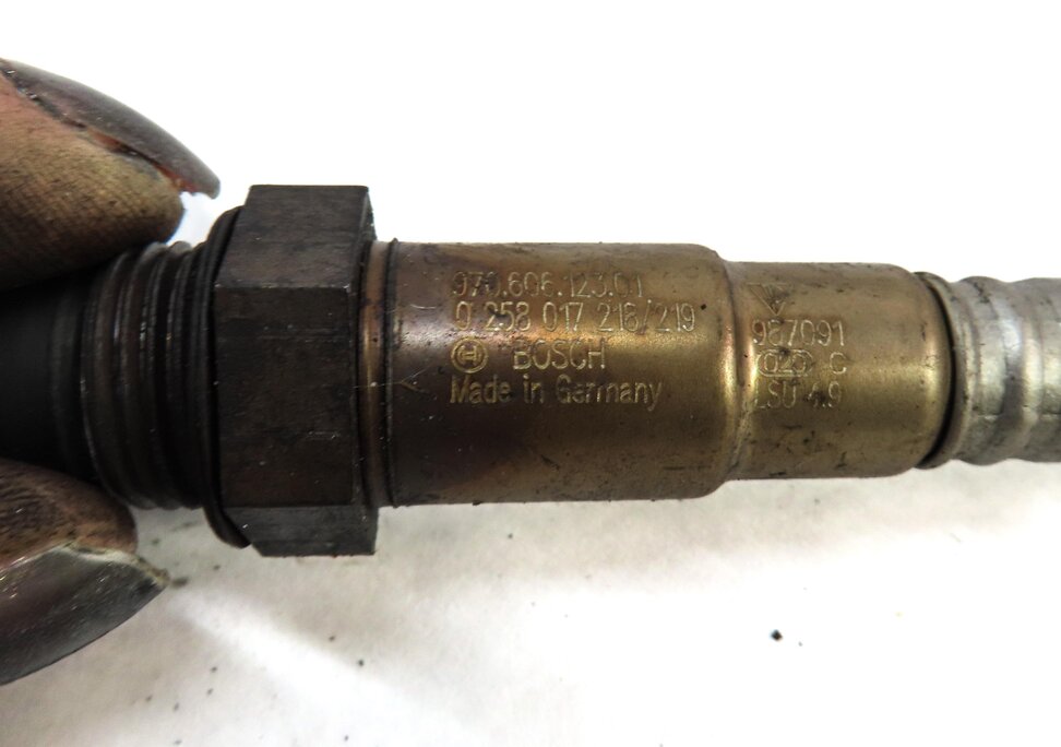 Thumbnail 4: 2010 PORSCHE PANAMERA (970) TURBO PRE POST CAT O2 OXYGEN LAMBDA PROBE SENSOR SET