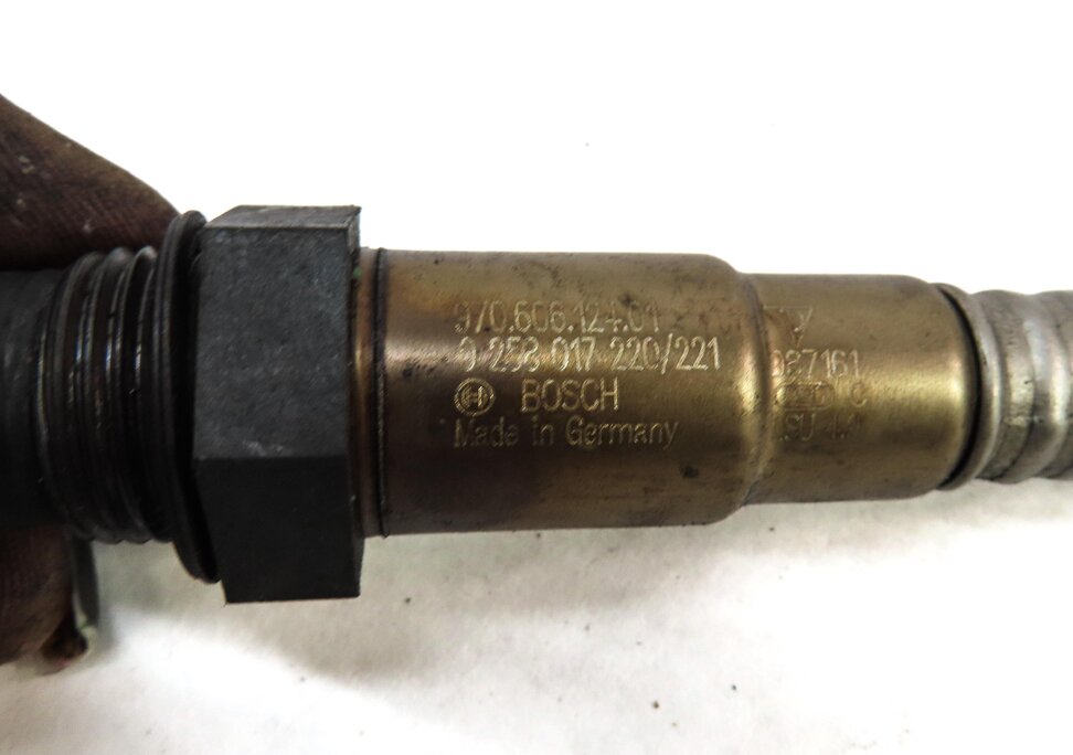 Thumbnail 6: 2010 PORSCHE PANAMERA (970) TURBO PRE POST CAT O2 OXYGEN LAMBDA PROBE SENSOR SET