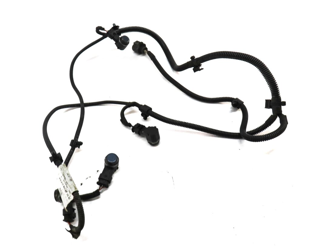 2010 PORSCHE PANAMERA (970 G1) REAR PDC PARK SENSOR SET-4 w/ HARNESS (BLUE)