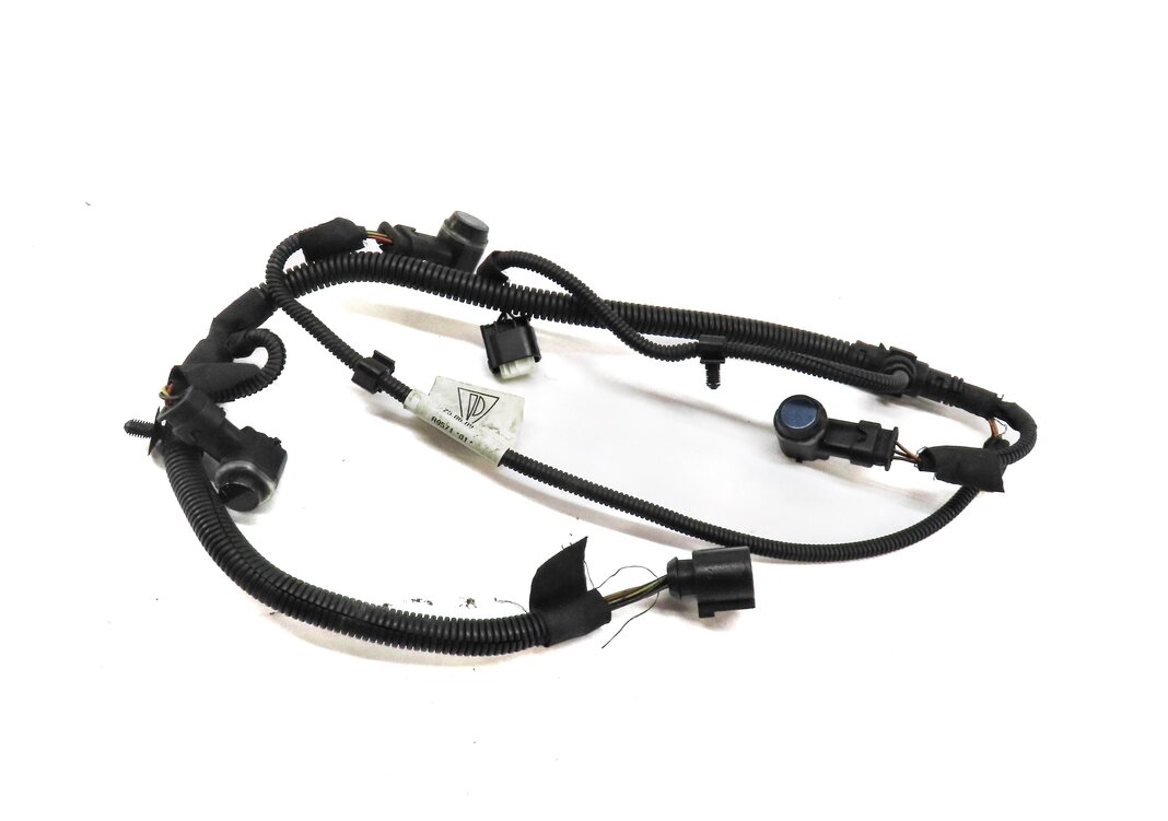 2010 PORSCHE PANAMERA (970 G1) FRONT RIGHT PDC SENSOR SET w/ HARNESS (BLUE)