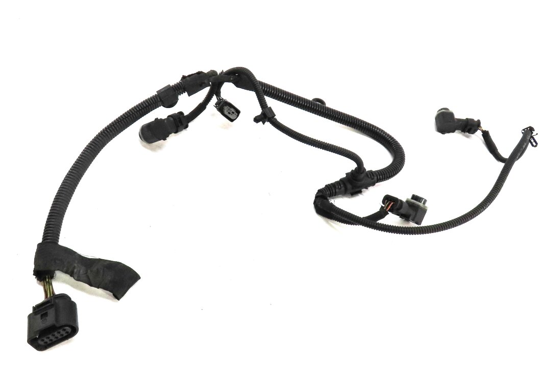 Thumbnail 3: 2010 PORSCHE PANAMERA (970 G1) FRONT LEFT PDC SENSOR SET-3 w/ HARNESS (BLUE)