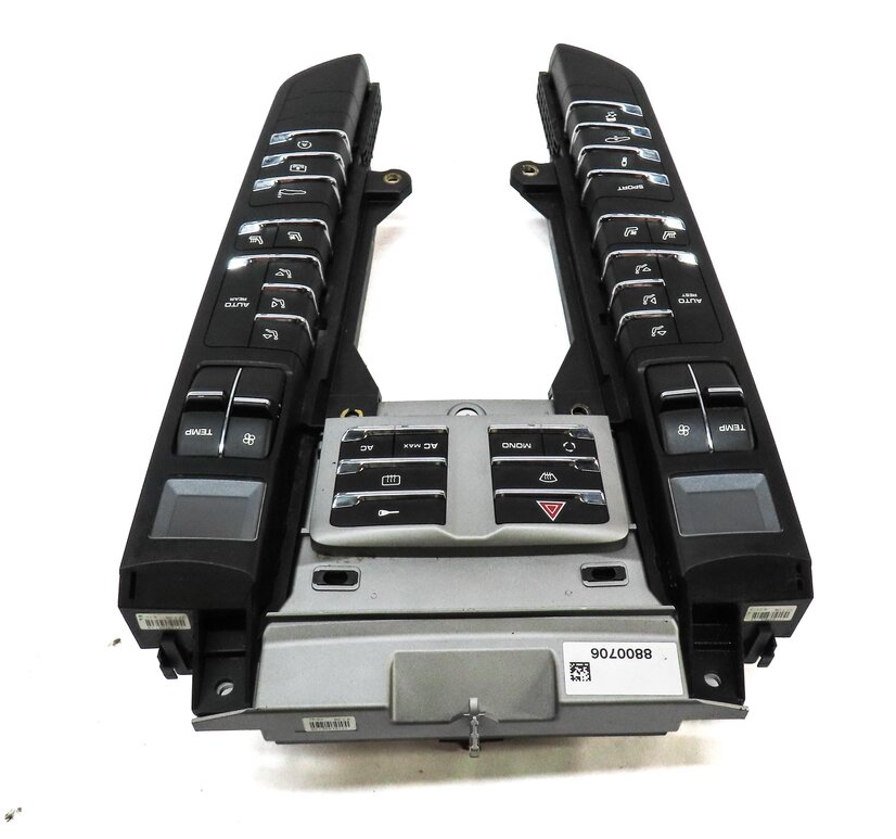 Thumbnail 3: 2010-2013 PORSCHE PANAMERA (970 G1) FRONT HEATER AC TEMPERATURE CONTROL (4-ZONE)