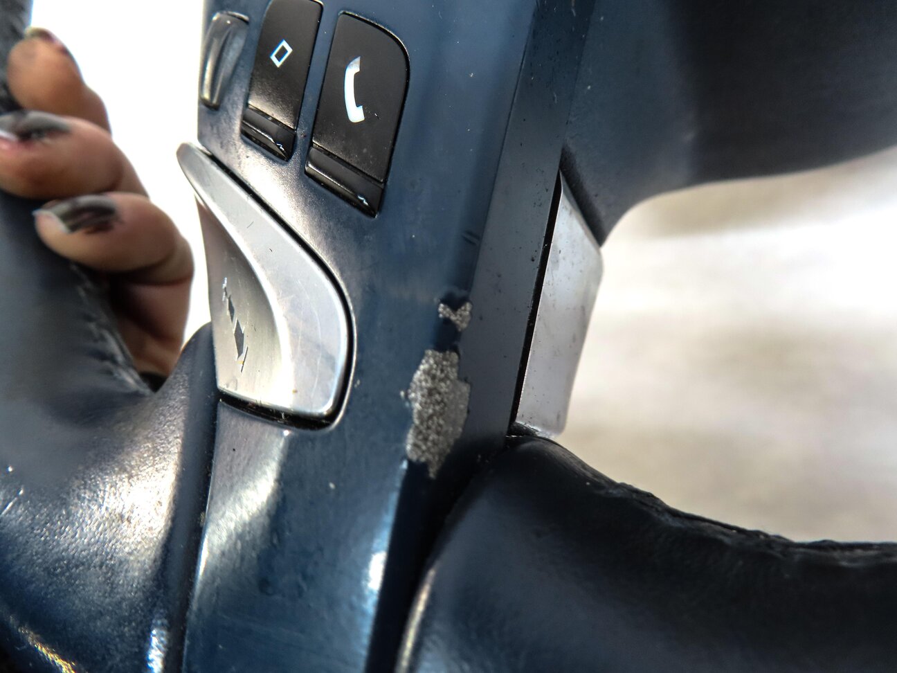 Thumbnail 10: 2010-2013 PORSCHE PANAMERA (970 G1) 3-SPOKE HEATED STEERING WHEEL (BLUE)