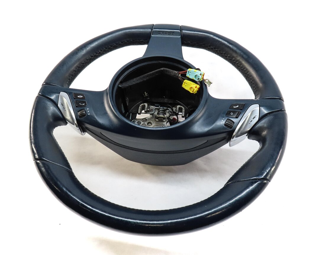 Thumbnail 5: 2010-2013 PORSCHE PANAMERA (970 G1) 3-SPOKE HEATED STEERING WHEEL (BLUE)