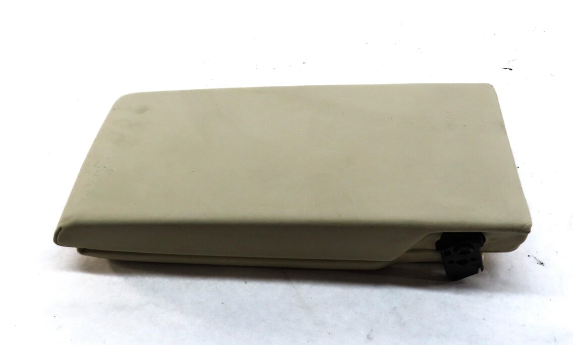 Thumbnail 3: 2010-2016 PORSCHE PANEMERA (970 G1) REAR CENTER CONSOLE ARMREST (CREAM LEATHER)