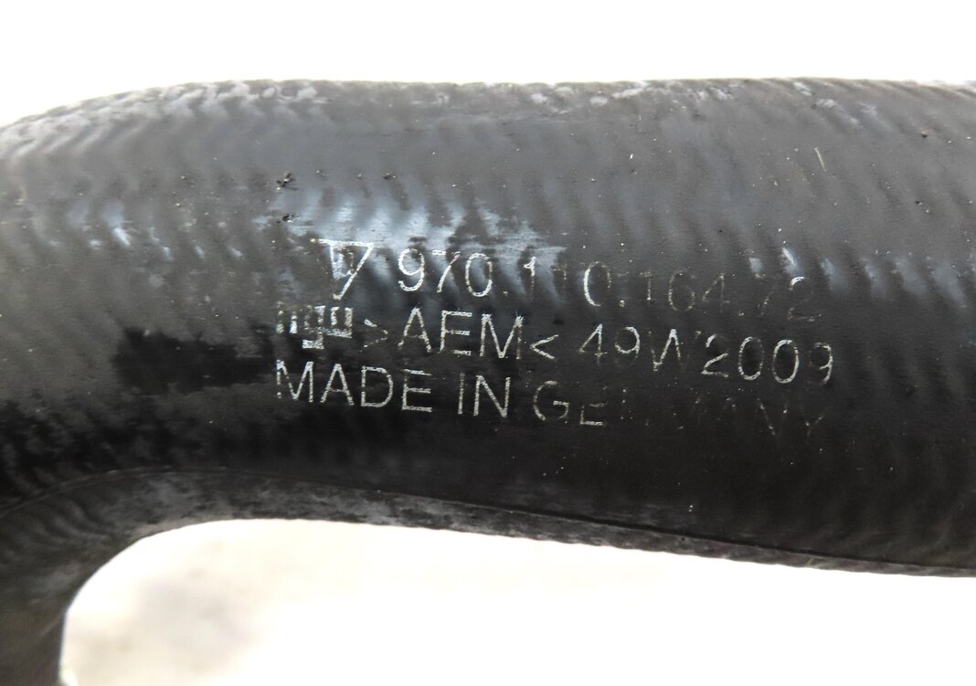 Thumbnail 5: 2010 PORSCHE PANAMERA (970 G1) 4.8L M48 TURBO RIGHT TURBO PRESSURE HOSE PIPE