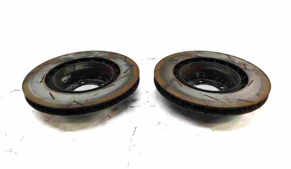 Thumbnail 2: 2010-2016 PORSCHE PANAMERA (970 G1) TURBO REAR LEFT & RIGHT BRAKE ROTOR SET-2