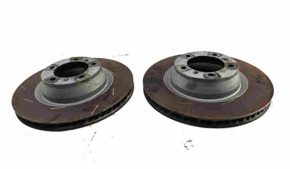 Thumbnail 5: 2010-2016 PORSCHE PANAMERA (970 G1) TURBO REAR LEFT & RIGHT BRAKE ROTOR SET-2