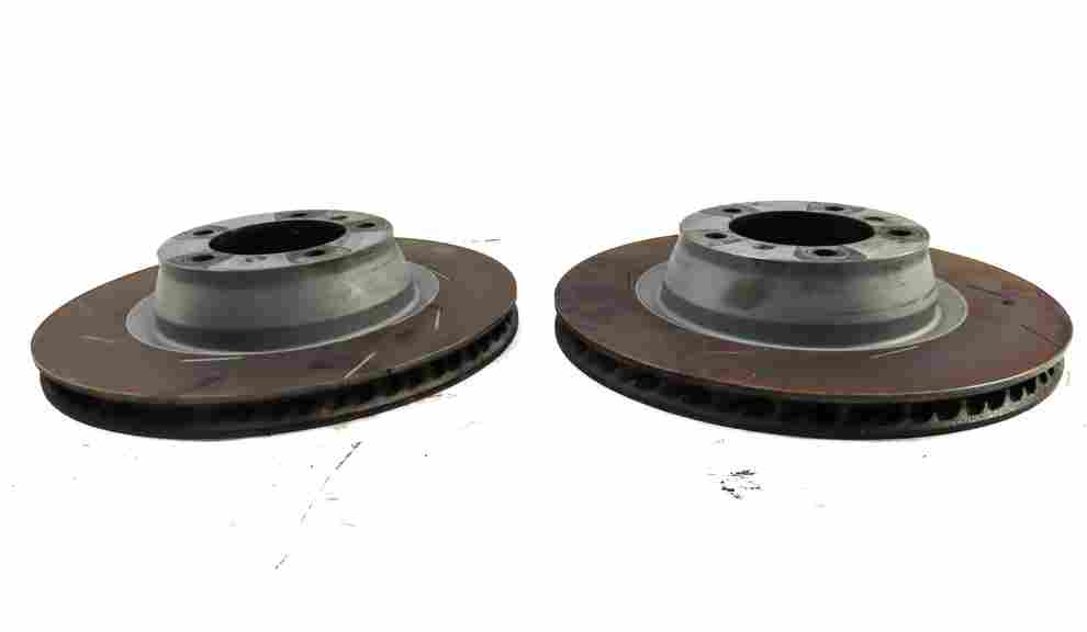Thumbnail 6: 2010-2016 PORSCHE PANAMERA (970 G1) TURBO REAR LEFT & RIGHT BRAKE ROTOR SET-2