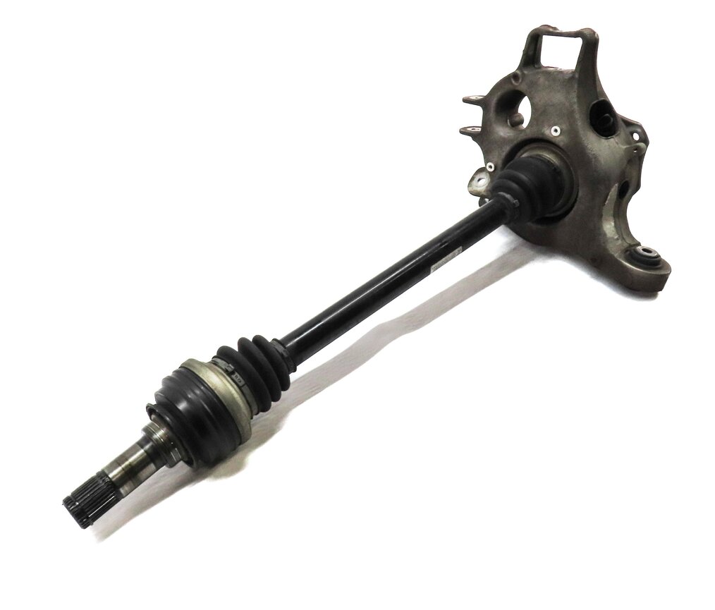 Thumbnail 4: 2010-2013 PORSCHE PANAMERA (970 G1) LEFT DRIVER REAR AXLE SHAFT w/ KNUCKLE