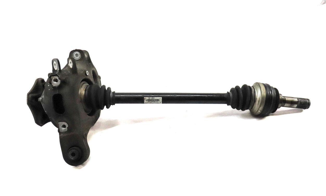 Thumbnail 6: 2010-2013 PORSCHE PANAMERA (970 G1) LEFT DRIVER REAR AXLE SHAFT w/ KNUCKLE