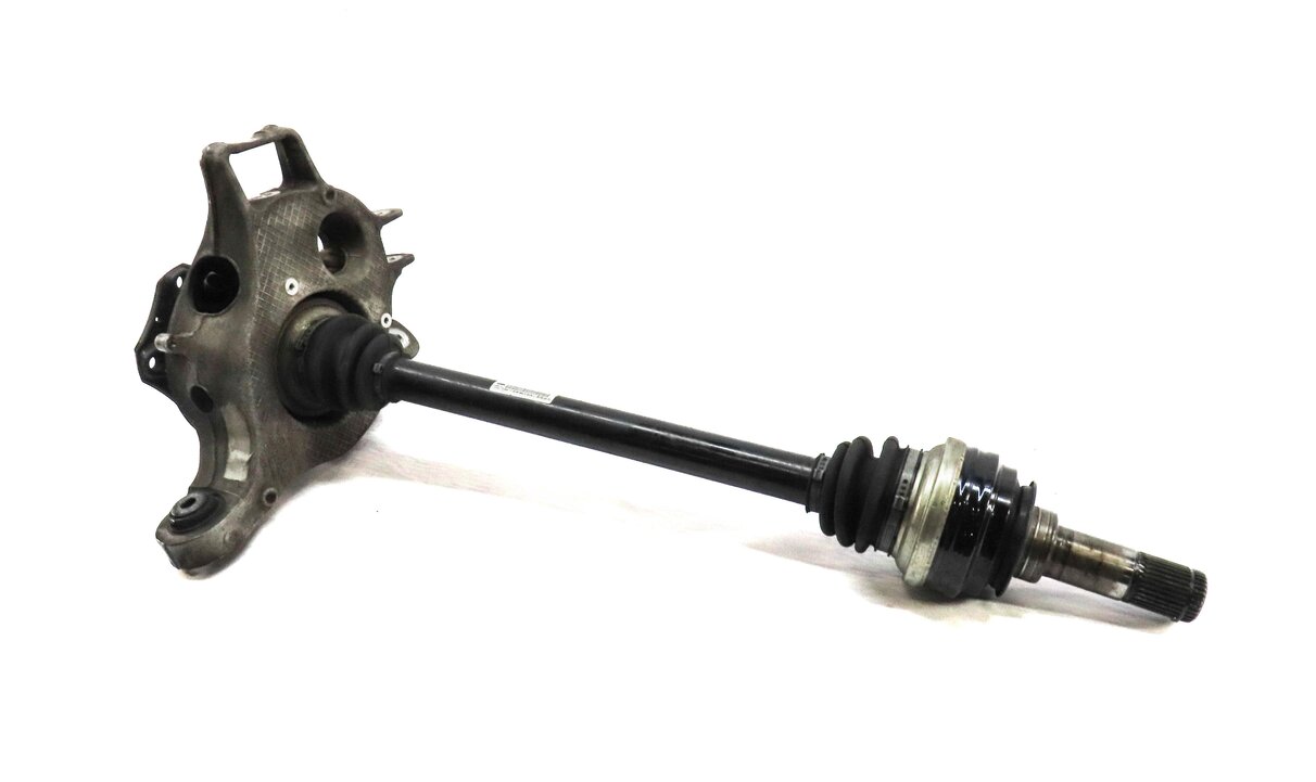 2010-2013 PORSCHE PANAMERA (970 G1) RIGHT PASSENGER REAR AXLE SHAFT w/ KNUCKLE