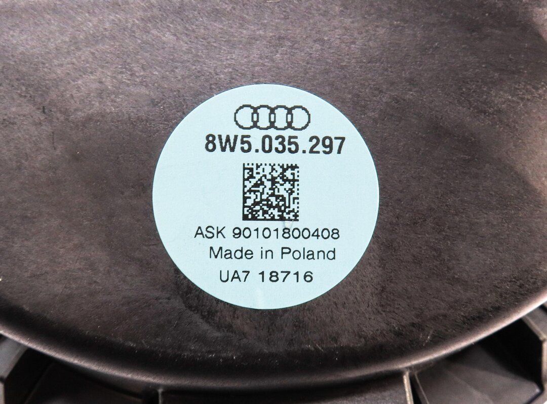Thumbnail 12: 2017 AUDI A4 (B9 8W) BANG & OLUFSEN AUDIO SUB SUBWOOFER TWEETER SPEKAER SET-19