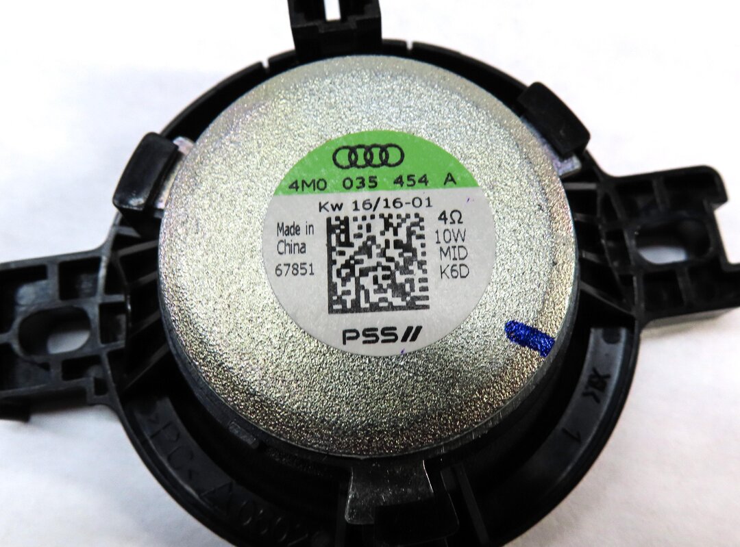 Thumbnail 14: 2017 AUDI A4 (B9 8W) BANG & OLUFSEN AUDIO SUB SUBWOOFER TWEETER SPEKAER SET-19