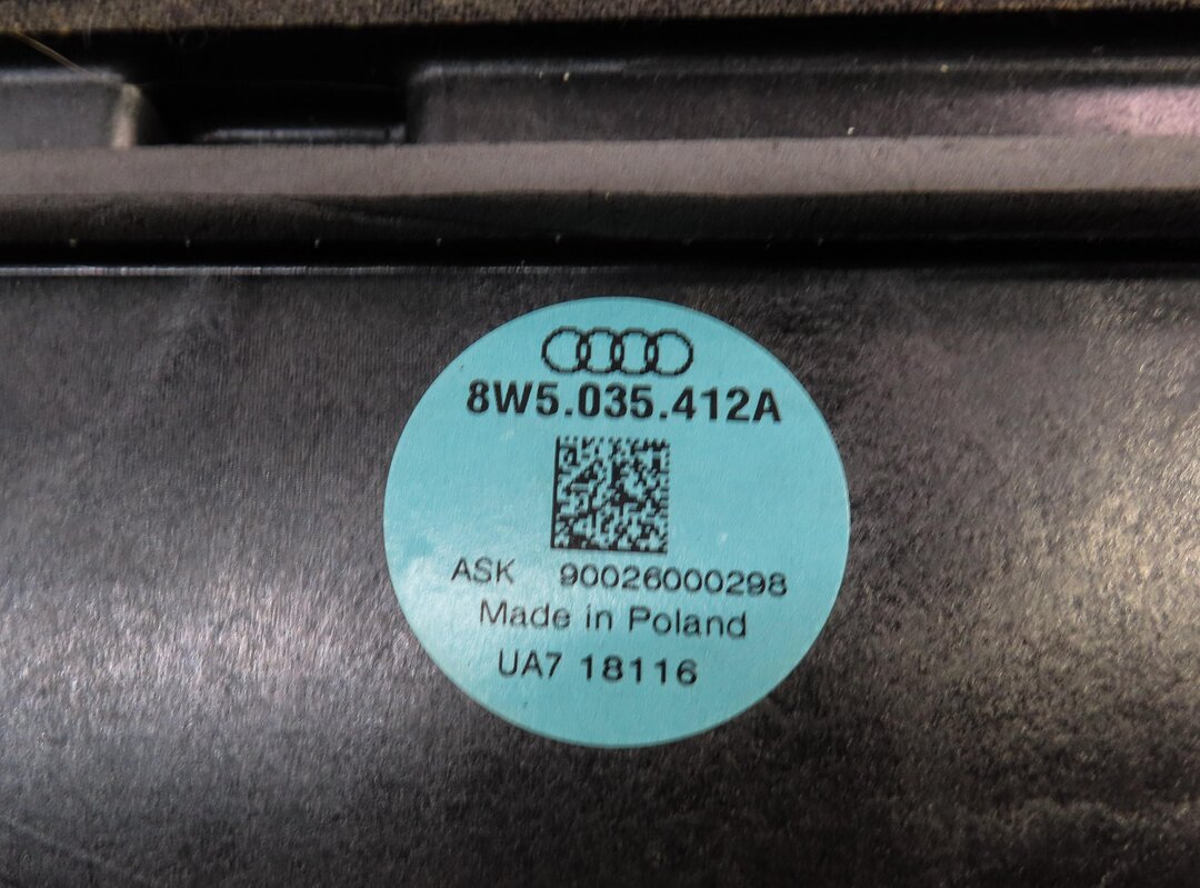 Thumbnail 5: 2017 AUDI A4 (B9 8W) BANG & OLUFSEN AUDIO SUB SUBWOOFER TWEETER SPEKAER SET-19
