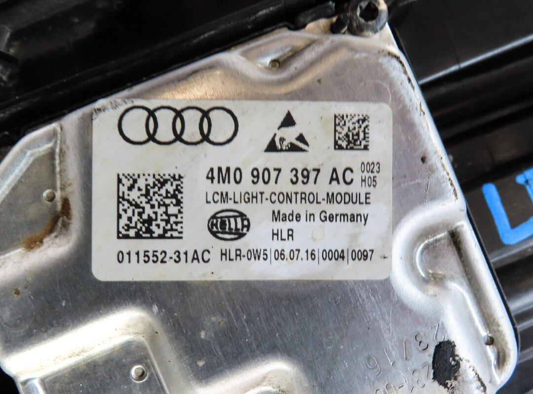 Thumbnail 6: 2017-2019 AUDI A4 ALLROAD S4 (B9 8W) LEFT FRONT DRIVER LED HEADLIGHT LIGHT LAMP