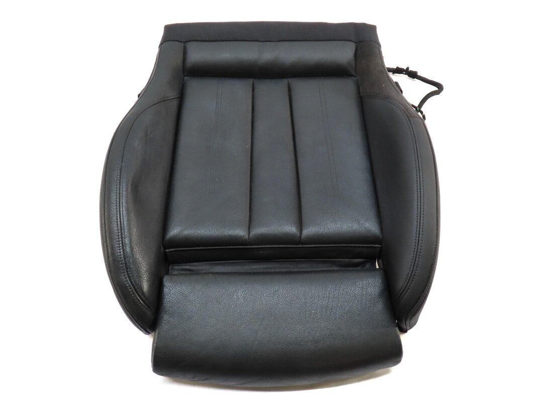Thumbnail 1: 17-22 AUDI A4 (B9 8W) PASSENGER LOWER BOTTOM HEATED SPORT SEAT CUSHION (BLACK)