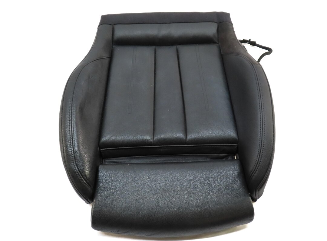Thumbnail 2: 17-22 AUDI A4 (B9 8W) PASSENGER LOWER BOTTOM HEATED SPORT SEAT CUSHION (BLACK)