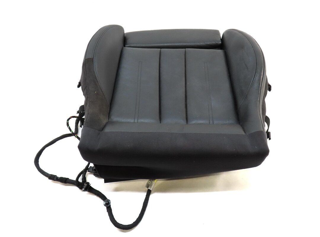 Thumbnail 4: 17-22 AUDI A4 (B9 8W) PASSENGER LOWER BOTTOM HEATED SPORT SEAT CUSHION (BLACK)