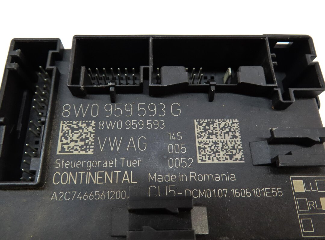 Thumbnail 4: 2017 AUDI A4 (B9 8W) FRONT LEFT DRIVER DOOR CONTROL MODULE