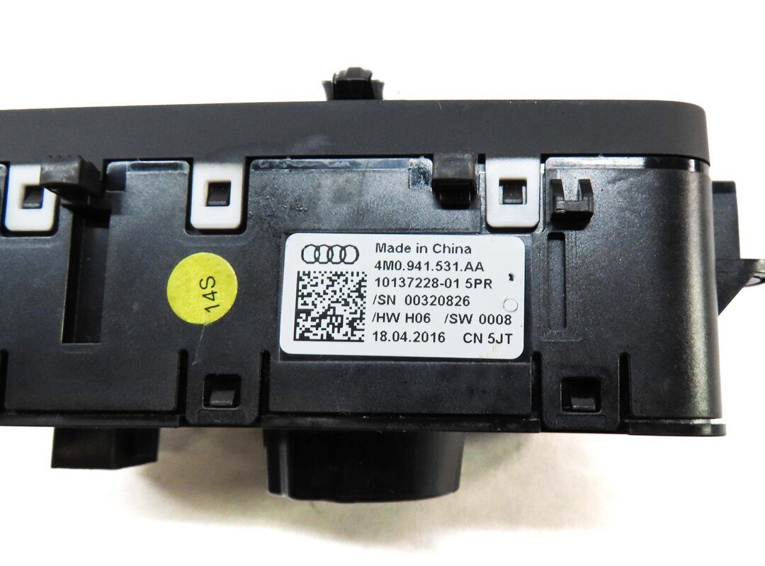 Thumbnail 6: 2016-2021 AUDI A4 A5 Q5 Q7 S4 RS5 S5 SQ5 (B9 4M 8W FY 80A) HEADLIGHT SWITCH