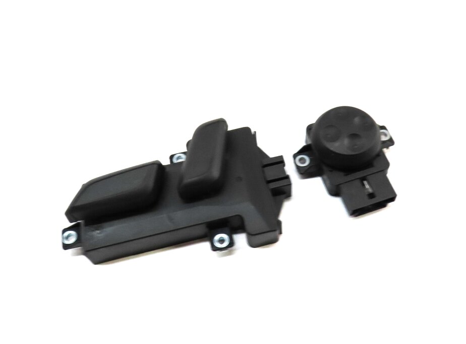2017 AUDI A4 (B9 8W) FRONT LEFT DRIVER SEAT ADJUSTMENT SWITCH w/ LUMBAR (BLACK)