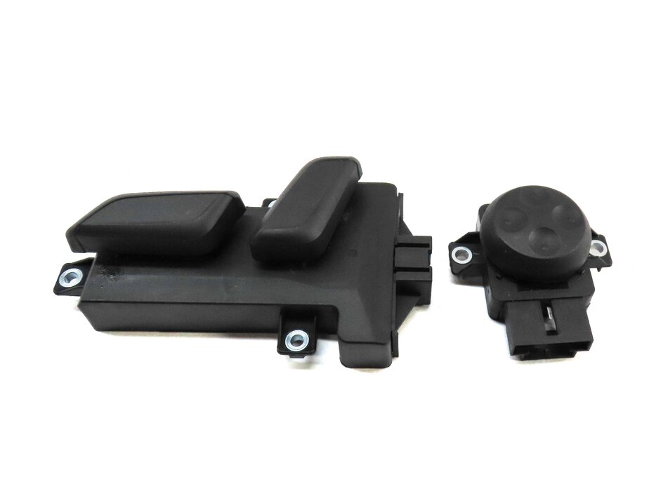 Thumbnail 2: 2017 AUDI A4 (B9 8W) FRONT LEFT DRIVER SEAT ADJUSTMENT SWITCH w/ LUMBAR (BLACK)