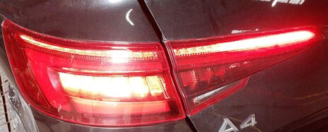 Thumbnail 5: 2017-2019 AUDI A4 (B9 8W) LEFT DRIVER REAR INNER TRUNK LED TAILLIGHT LIGHT LAMP