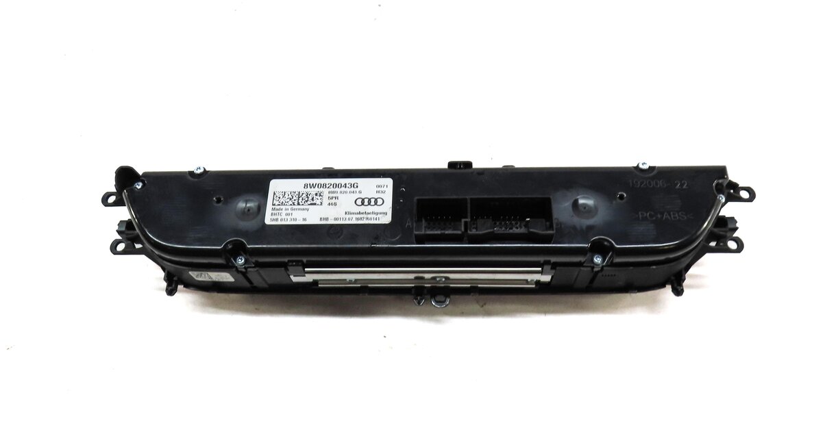 Thumbnail 3: 17-20 AUDI A4 A5 Q5 S5 SQ5 (B9 FY 8W 8W6 80A) FRONT TEMPERATURE CLIMATE CONTROL
