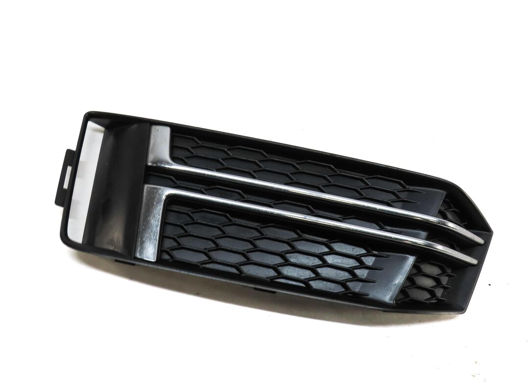 2017-2018 AUDI A4 (B9 8W) LEFT FRONT DRIVER BUMPER GRILLE TRIM (S-LINE)