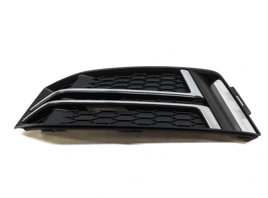 Thumbnail 3: 2017-2018 AUDI A4 (B9 8W) LEFT FRONT DRIVER BUMPER GRILLE TRIM (S-LINE)