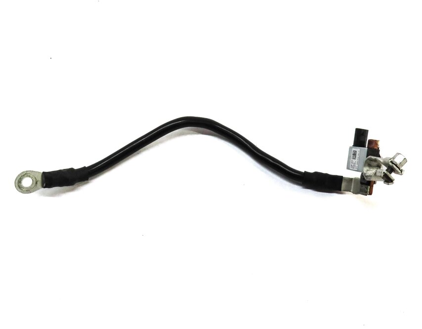 Thumbnail 2: 2017 AUDI A4 (B9 8W) NEGATIVE BATTERY CABLE w/ MONITOR MODULE