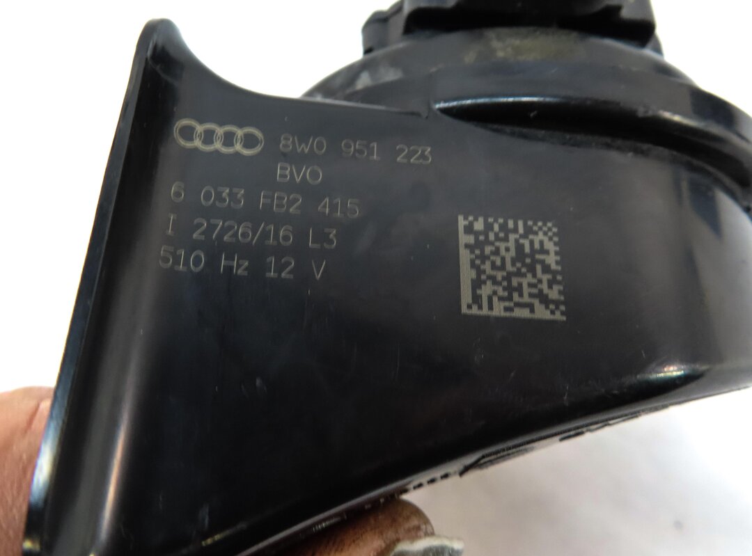 Thumbnail 4: 2017-2021 AUDI A4 A5 S4 S5 ALLROAD (B9 8W 8W6) HIGH & LOW TONE HORN SET-2