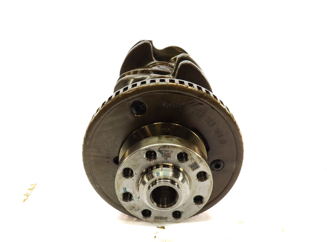 Thumbnail 4: 2017 AUDI A4 (B9 8W) 2.0L CYMC TURBO ENGINE CRANKSHAFT CRANK SHAFT ASSEMBLY