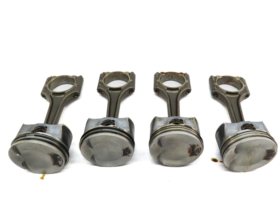 Thumbnail 2: 2017-2020 AUDI A4 A5 (B8 MLB) 2.0L TURBO ENGINE PISTON & CONECTING ROD SET 4