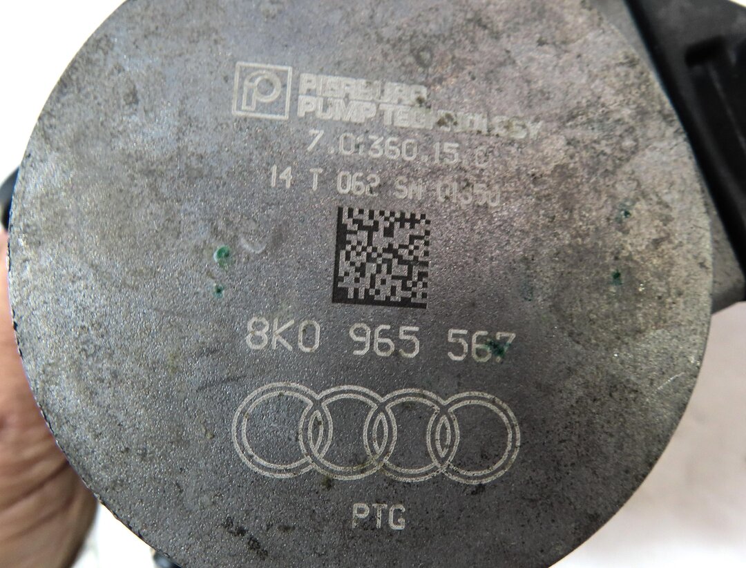 Thumbnail 5: 2014 AUDI A6 (C7) 3.0L SUPER CTUA ENGINE AUXILIARY ELECTRIC WATER PUMP 8K0965567