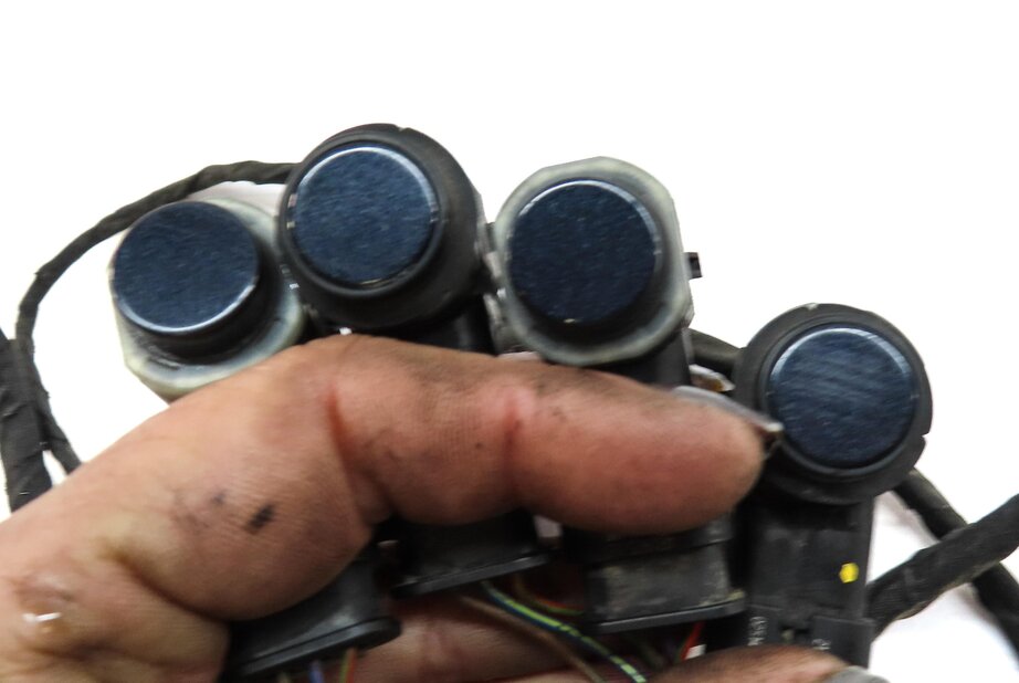 Thumbnail 5: 2014 AUDI A6 (C7) REAR PARK ASSIST PDC SENSOR SET4 (MOONLIGHT BLUE) w/ HARNESS