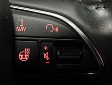 Thumbnail 3: 2014 AUDI A6 (C7) LEFT & RIGHT HEATED STEERING WHEEL SWITCH SET 2 w/ TRIM BLACK
