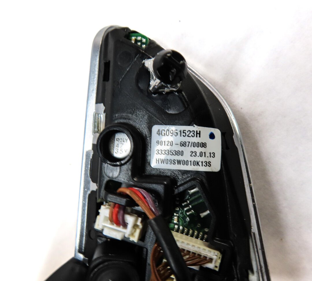 Thumbnail 8: 2014 AUDI A6 (C7) LEFT & RIGHT HEATED STEERING WHEEL SWITCH SET 2 w/ TRIM BLACK