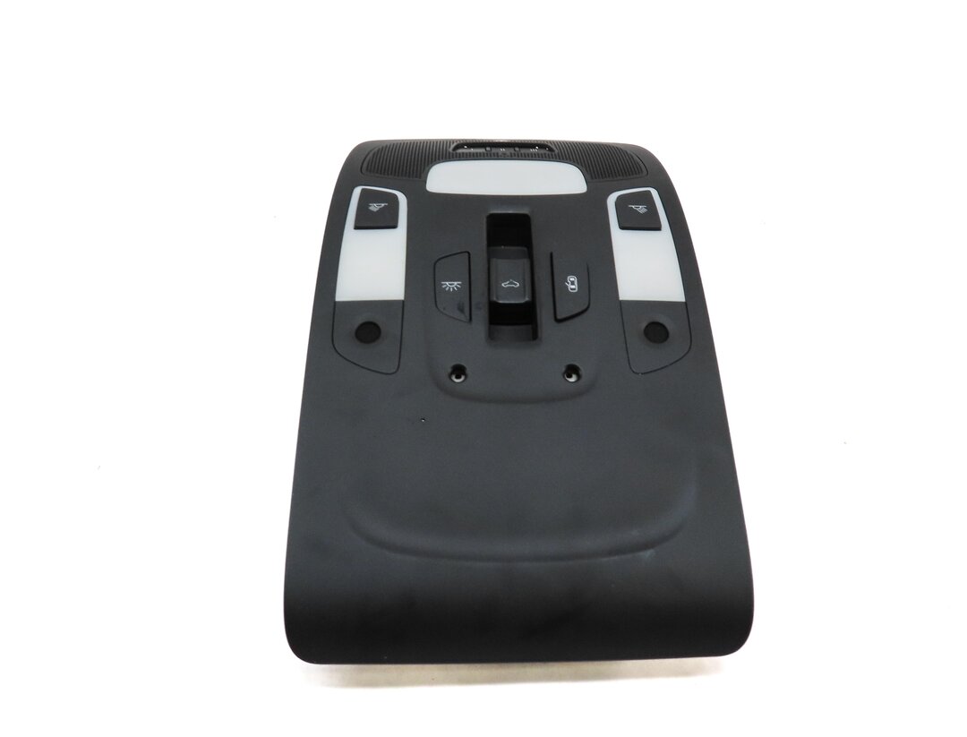 Thumbnail 3: 2014 AUDI A6 (C7) FRONT CENTER ROOF DOME LIGHT MAP READING LAMP (BLACK)