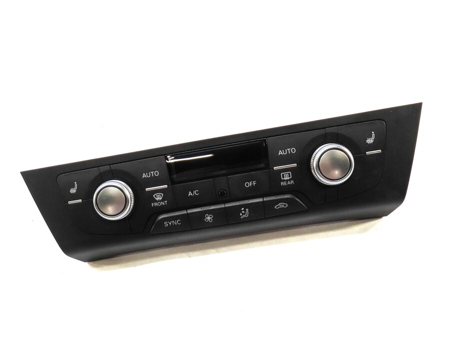 2014 AUDI A6 (C7) FRONT DASH HVAC A/C HEATER CLIMATE CONTROL PANEL (BLACK)
