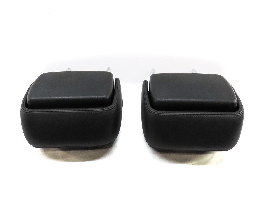 Thumbnail 4: 12-18 AUDI A6 A7 S6 S7 RS7 (C7 4G8) FRONT LEFT & RIGHT SEAT HEADREST SET (BLACK)